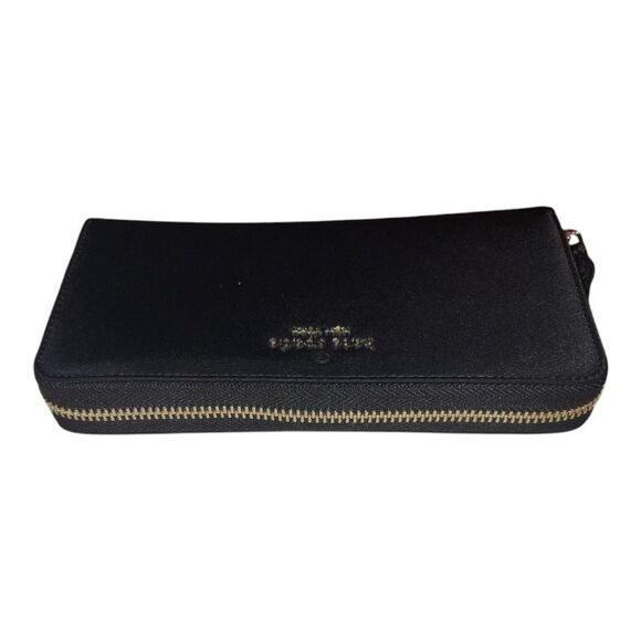 Kate Spade Chelsea Nylon Large Continental Wallet Black - Picture 3 of 11